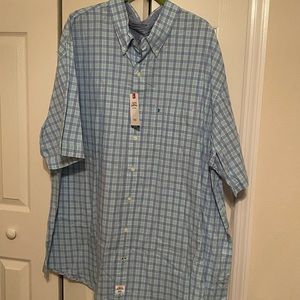 Izod plaid button up 3xlt